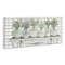 Stupell Industries Country Herb Jars on Gingham Canvas Wall Art